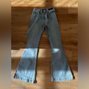 Hollister high rise flare denim